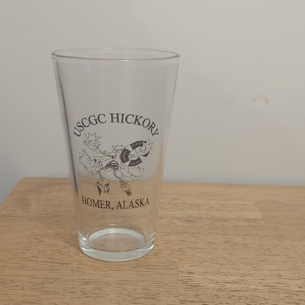 USCGC Hickory Glass Tumbler